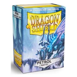 Matte Petrol Standard Sleeves (100) Dragon Shield