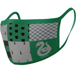 FACE COVER MASKS - HARRY POTTER - Slytherin VERSION - 2x