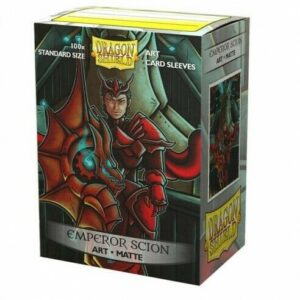 100 Dragon Shield Sleeves Art Matte Emperor Scion