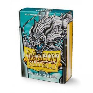 60 Dragon Shield Japanese Sleeves - Classic White