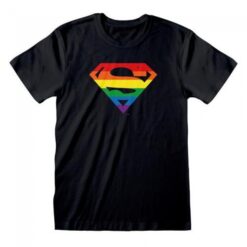 DC COMICS: Pride - T-SHIRT - SUPERMAN LOGO (M)