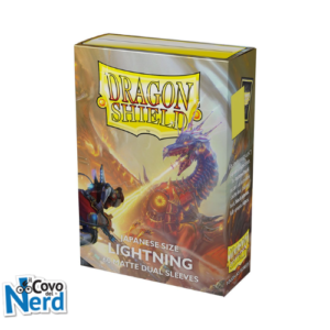 Dual Matte Lightning Japanese Sleeves (60) Dragon Shield