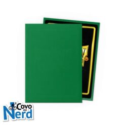 Matte Emerald Sleeves Standard (100) Dragon Shield