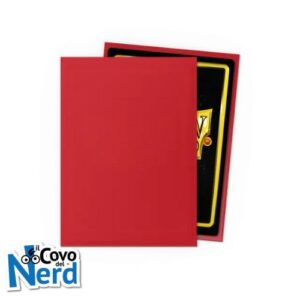Matte Ruby Standard Sleeves (100) Dragon Shield