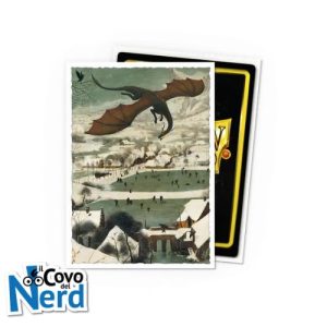 100 Dragon Shield Sleeves - Hunters in the Snow 