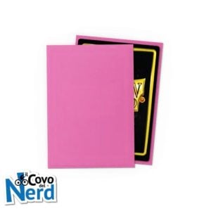 Matte Pink Diamond Japanese Sleeves (60) Dragon Shield