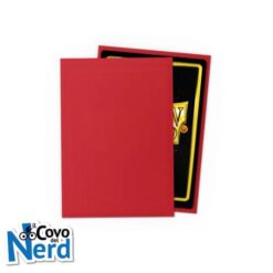 Matte Crimson Japanese SLeeves (60) Dragon Shield - immagine 2