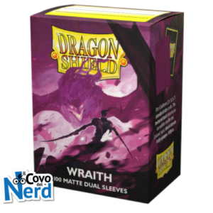 Dual Matte Wraith Sleeves "Alaric, Chaos Wraith" - Dragon Shield Standard (100)