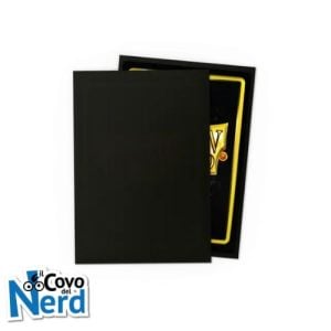 Matte Jet Japanese Sleeves (60) Dragon Shield