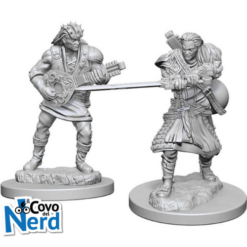 D&D Human Bard Male (x2) - Nolzur's Marvelous Miniatures - WZK72632 - immagine 2