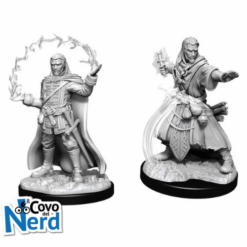 D&D Human Wizard Male (x2) - Nolzur's Marvelous Miniatures - WZK90011 - immagine 2