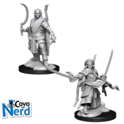 D&D Human Ranger Male (x2) - Nolzur's Marvelous Miniatures - WZK90142 - immagine 2