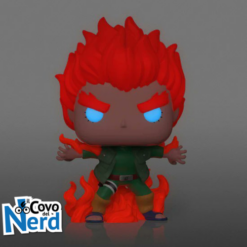 Funko POP! Animation: Naruto Shippuden - Might Guy (Eight Inner Gates) Special Edition GLOW 824 - immagine 3
