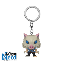 Funko POP! Keychain: Demon Slayer - Inosuke Hashibira w/Swords - immagine 2