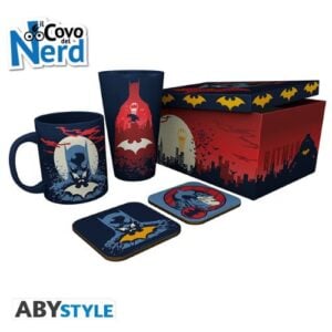 DC Comics Gift Set Glass + Mug + 2 Coasters Glow GFB0101