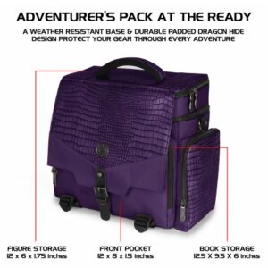 Alternative view of Purple Adventurer's Bag Collector's Edition RPG - Enhance Gaming