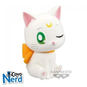 Sailor Moon Figure: Pretty Guardian Sailor Moon Cosmos - Fluffy Puffy - Artemis 7cm - 88596