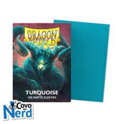 Matte Turquoise Player's Choice Sleeves Standard (100) Dragon Shield