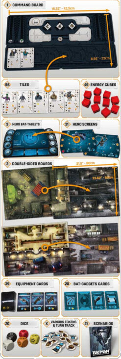 Batman Gotham City Chronicles Core Boxes Season 1 Heroes and Villains ENG - immagine 3