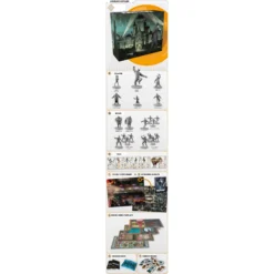 Alternative view of Arkham Asylum Batman Gotham City Chronicles Expansion Season 1 ENG