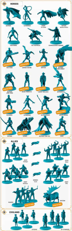 Batman Gotham City Chronicles Core Boxes Season 1 Heroes and Villains ENG - immagine 4