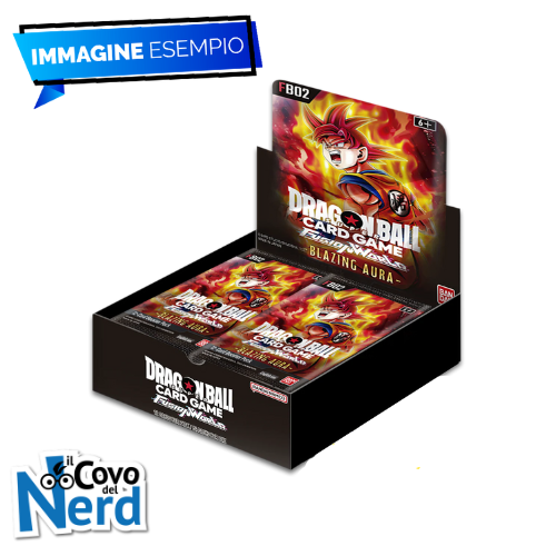 Fusion World 02 Box FB-02 - Blazing Aura - Dragon Ball Super TCG Booster Display (24 Packs) - EN