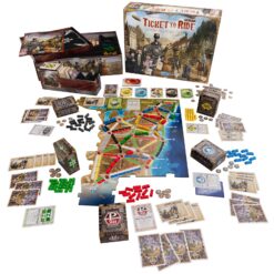 Alternative view of Ticket to Ride Legacy - Leggende del Vecchio West + promo