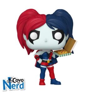 Alternative view of Funko POP! Heroes: Harley Quinn with Pizza 452