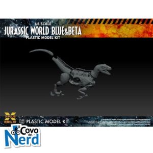 Alternative view of Blue & Beta Plastic Figure Model Kit Jurassic Park World - Scatola di Montaggio 1/8 40 cm - X-Plus