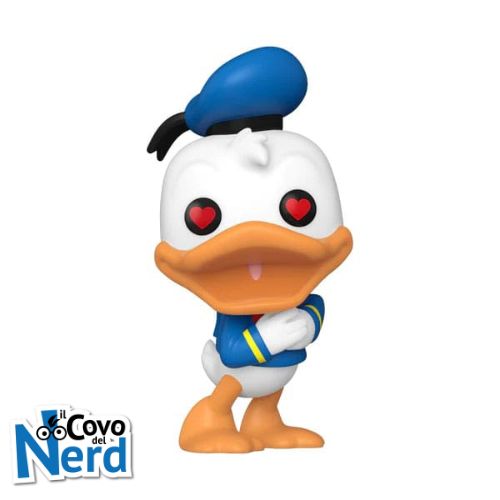 Funko POP! Disney: DD 90th Anniversary – Donald Duck w/Heart Eyes 1445 - immagine 2
