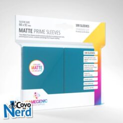 Matte Prime Blue Sleeves (100) Standard Size Gamegenic