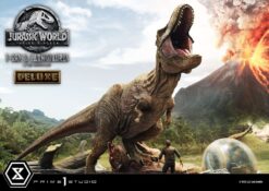 T-Rex & Carnotaurus Figure Jurassic World: Fallen Kingdom Deluxe Version - Statua 1/15 90 cm - Prime1Studio - immagine 3