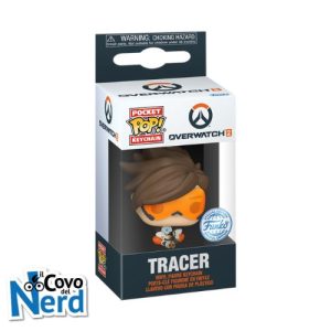 Funko POP! Keychain: Overwatch 2 - Tracer Special Edition