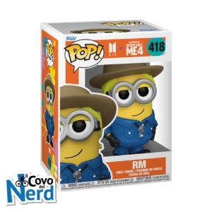 Funko POP! Rocks: Despicable Me 4 x BTS - Minion as RM 418