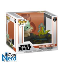 Funko POP! Star Wars Deluxe: Mandalorian - Grogu w/Frog 721