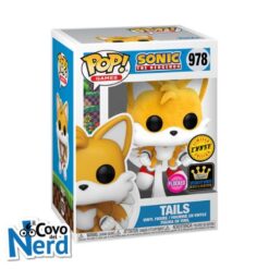 Funko POP! Games: Sonic The Hedgehog - Tails 978 - Speciality Series Exclusive Chase Flocked