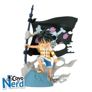 Log Stories - Monkey D. Luffy - One Piece - World Collectable Figure - Statua 8 cm - 89295