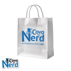 Shopper Bianche di Carta 23x10x32 Covo del Nerd
