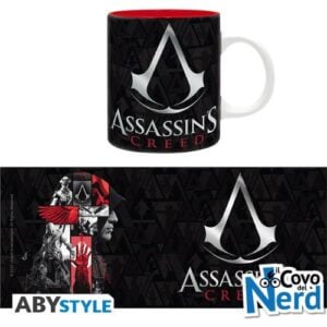 Tazza Assassin's Creed Crest black & red - ABYMUGA204