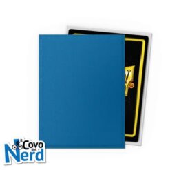 Dual Matte Blue Silver sleeves Stadard (100) Dragon Shield 25th Special Edition