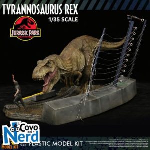 Jurassic Park Plastic Model Kit 1/35 Tyrannosaurus Rex 42 cm