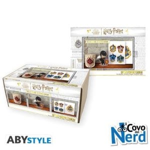 Harry Potter Set Regalo Candela + Acryl® + Stickers - ABYPCK282