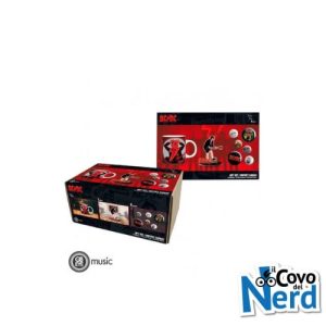 AC/DC Set Regalo Tazza con cambio di calore + Acryl® + Badge Pack Mix - GBYPCK003
