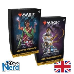 Set Commander Decks Aetherdrift ENG Magic the Gathering (2 Mazzi)