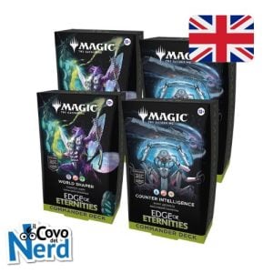 Edge of Eternities Commander Decks Display ENG Magic the Gathering (4 Mazzi)