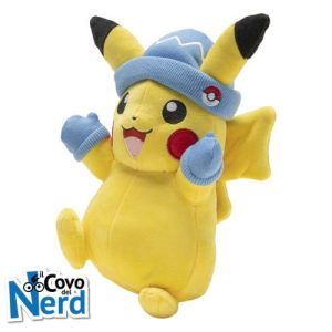 Pokémon Pikachu Winter 20 cm - Pokémon Plush Figure