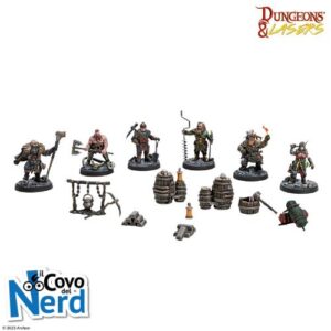 Dwarven Miners Miniature Pack