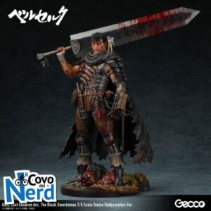 Guts Action Figure - Berserk - Lost Children Arc The Black Swordsman Redecoration Ver. 38 cm