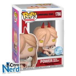 Funko POP! Animation: Chainsaw Man – Power w/Meowy 1766 Special Edition