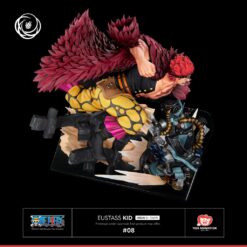 Eustass Kid Figure Ikigai One Piece Limited Edition - 43 cm - Tsume Art - immagine 9